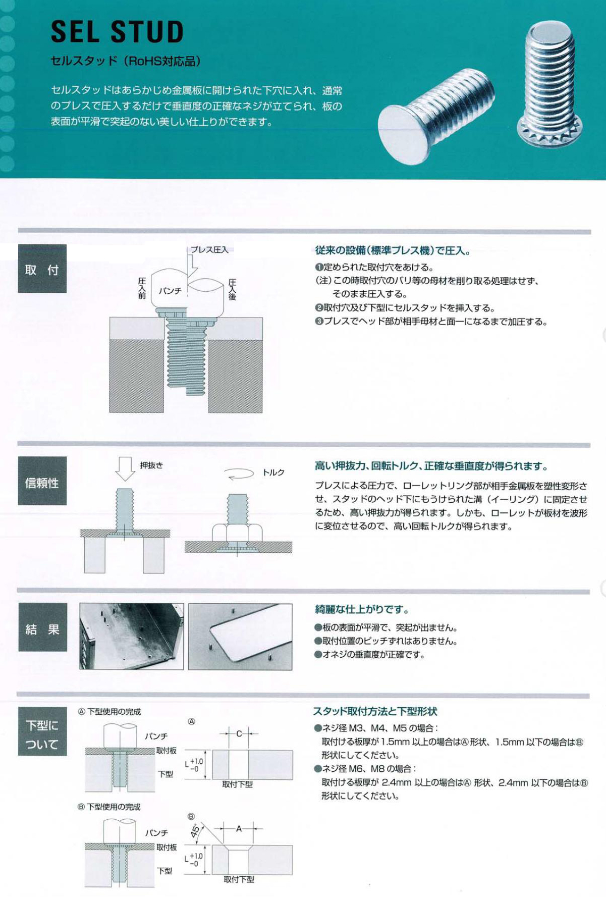 セルスペーサー（クローズドタイプセルスペーサー   DFSB- M5-20C ステンレス(303、304、XM7等) 生地(または標準) - 2